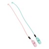 Hearing Aid Clips Pink Green Combination Set Portable Compact Flexible