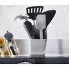 Yamazaki 5183 Kitchen Tool Stand, Square, White, Approx. W 3.7