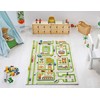IVI 3D Play Rugs, Traffic Green, 39 x 59 inches