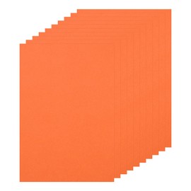 DMiotech 10 Pack Sanded Pastel Papers 10 x 15 Inch, Orange Pastel Papers 160GSM Art Cardstock Papers for Artists Crayons Charcoal DIY Crafts