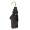 Globe 76941393 Women's Folding Umbrella, Blackout Dome Parasol Ruffle Mini,