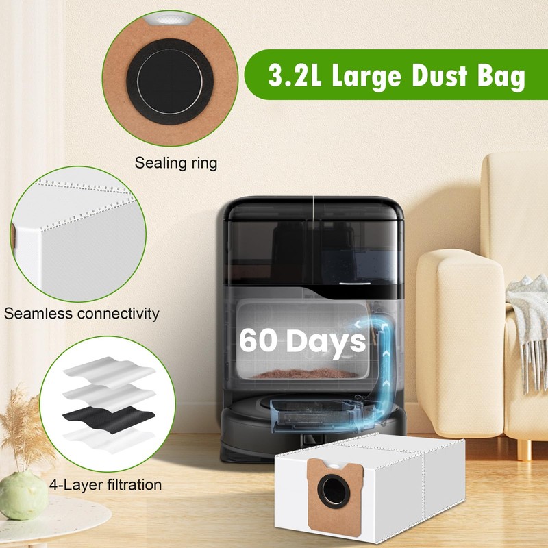 26 Pack Replacement Accessories Compatible with eufy Vacuum Omni C20,