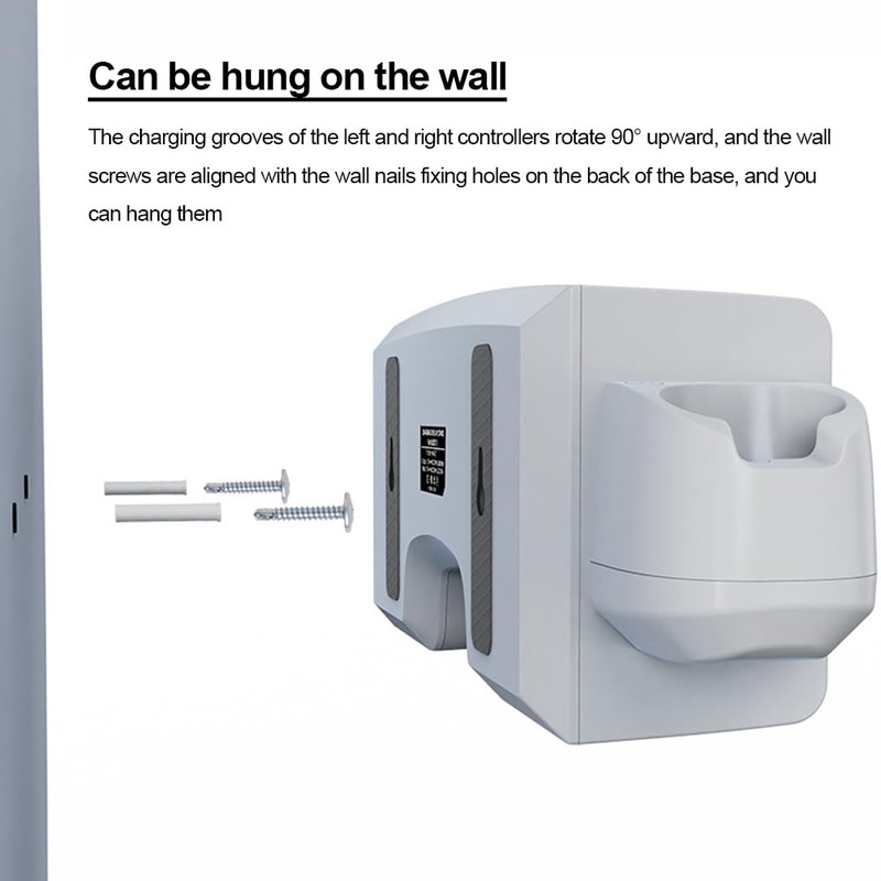 JDXFENG VR Charging Dock for Oculus Quest 3 VR Headset