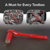 Red Dog Socket w/Drill Adapter, Fits Most Nuts & Bolts,