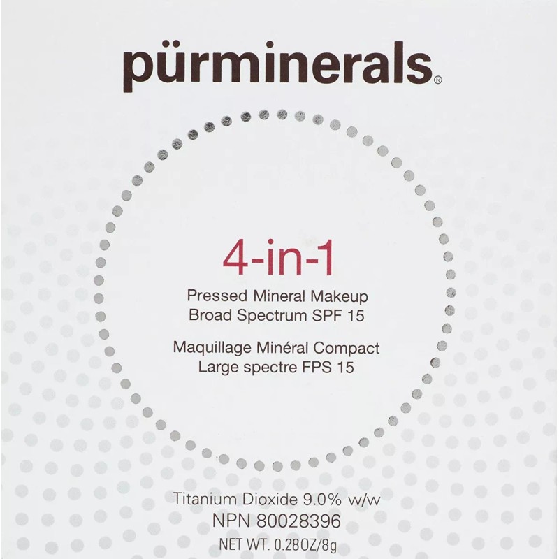 Younique Pur Minerales 4-en-1 Presionado Luz Maquillaje Mineral, 0,28