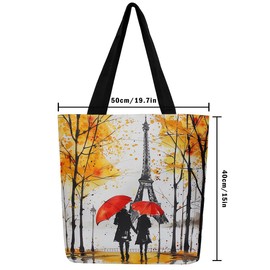 Homewish Sheep Shopping Bag, Cute Sheep Shopping Bag, Farmhouse Animal Shopping Bag, Kawaii Cartoon Canvas Bag, Yellow bread