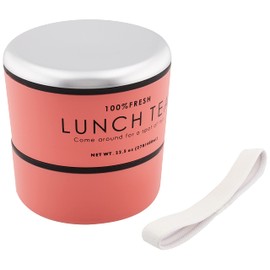 Showa LUNCH TEA Lunch Box, Pink, Round Nest Lunch