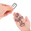 sourcing map Slide Buckle, 8Pcs 1 4/7" - Zinc Alloy