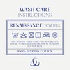 Christy Renaissance 2 Hand Towels Set | Eggshell | 100%