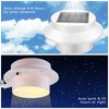16 Pcs Solar Powered LED Gutter Lights 3 LED Deck