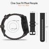 Nacorulu Band Compatible With Garmin Vivoactive 4S Bands,18mm Soft Silicone
