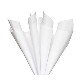 American Greetings - 200 hojas de 20 pulgadas x 20 pulgadas. Papel de seda blanco a granel para cumpleaños, bolsas de regalo, bricolaje, manualidades y día festivo