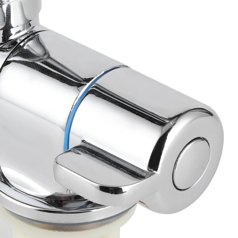 Single Cold Water Tap Basin Faucet 360 Degree Rotation 1/2in
