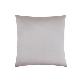 LJLB Enhance Comfort with Decorative Throw Pillow, Soft Polyester Insert, Removable Cover, Modern Satin Finish, 18 X 18 Inches, Silver