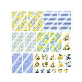 Blueberry Lemonade Gnome Full Nail Art Decals - Waterslide Nail Decals (Child)