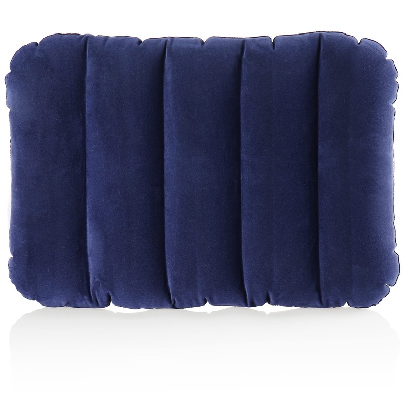 com-four® 2 x Inflatable Cushion - Comfortable Travel Pillow for