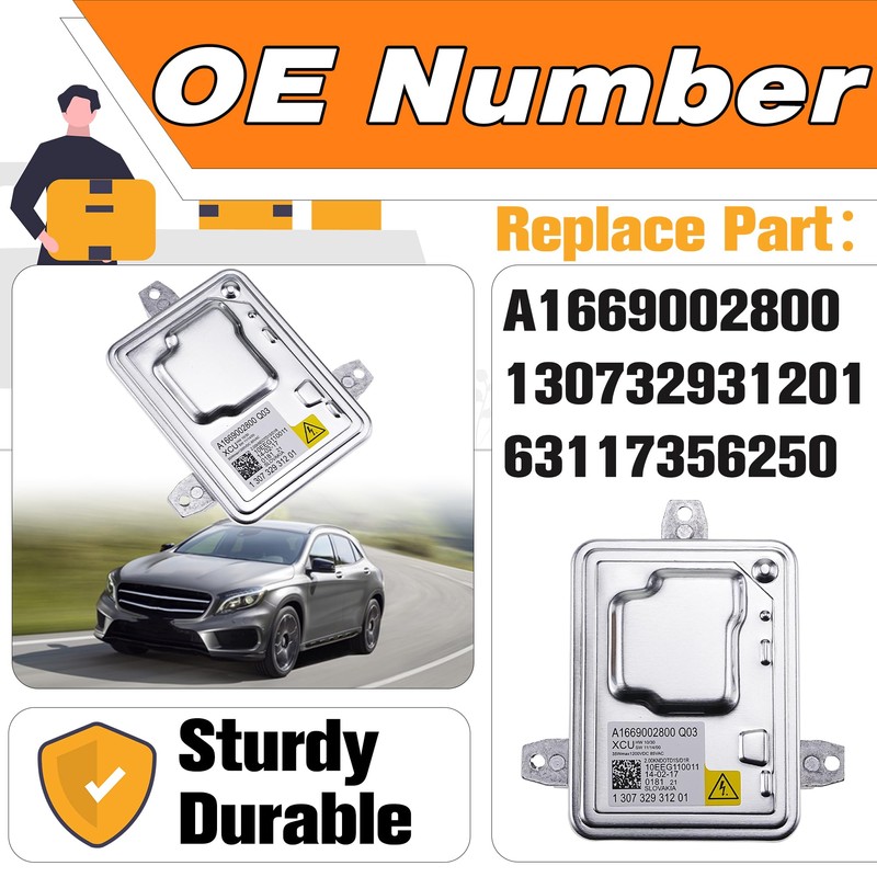 Xenon HID Ballast Headlight Control Unit Module Compatible for B-enz