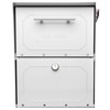 Architectural Mailboxes Oasis Classic Large High Security Parcel Mailbox, White