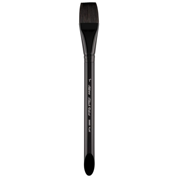 Silver Brush Limited 3008S-1 Black Velvet Square Wash Paintbrush for