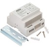m-e DT-2000 Electronic DIN Rail Power Supply, White, ((WxHxD)) 77