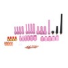 46Pcs TIG Welding Accessory Cup Gasket Collet Lens Tool Set