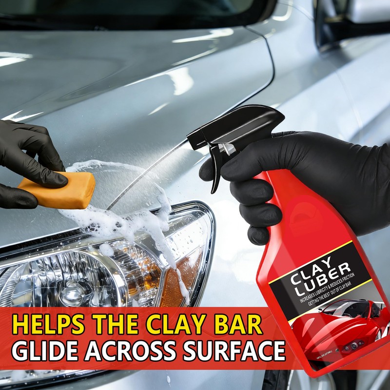 Greedy Tree Heavy Duty Auto Detailing Clay Bar Kit with