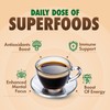 Sollo Infused Instant Mushroom Coffee Sticks, Memory & Clarity Support,
