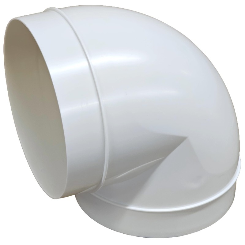 Fantronix 90 Degree Elbow Connector Bend 150mm - 6 inch