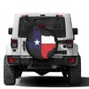 Foruidea Texas Flag Spare Tire Cover Dust-Proof Wheel Tire Cover