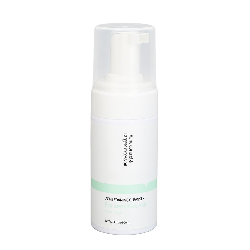 Foaming Facial Cleanser Plant Based Nourishing Face Wash Fine Foaming