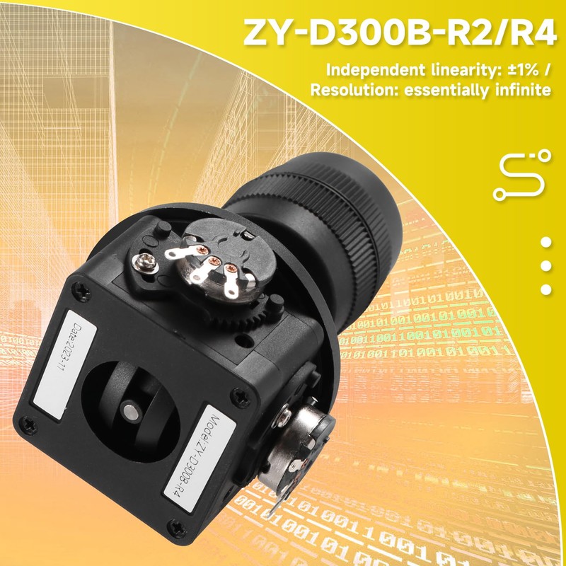 Bzocio -D300B-R4 3-3D Joystick Potentiometer, 10K Resistance