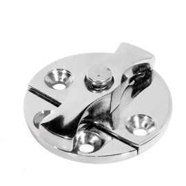 HAIWEN Stainless Steel 316 Boat Door Cabinet Hatch,45mm/1.77”Round Turn Button Twist Catch Latch Marine Hardware Accessories (1Pack)