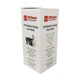 CPR Savers and First Aid Supply CPR Training Face Shields for Easy Sanitation on Manikins (1)