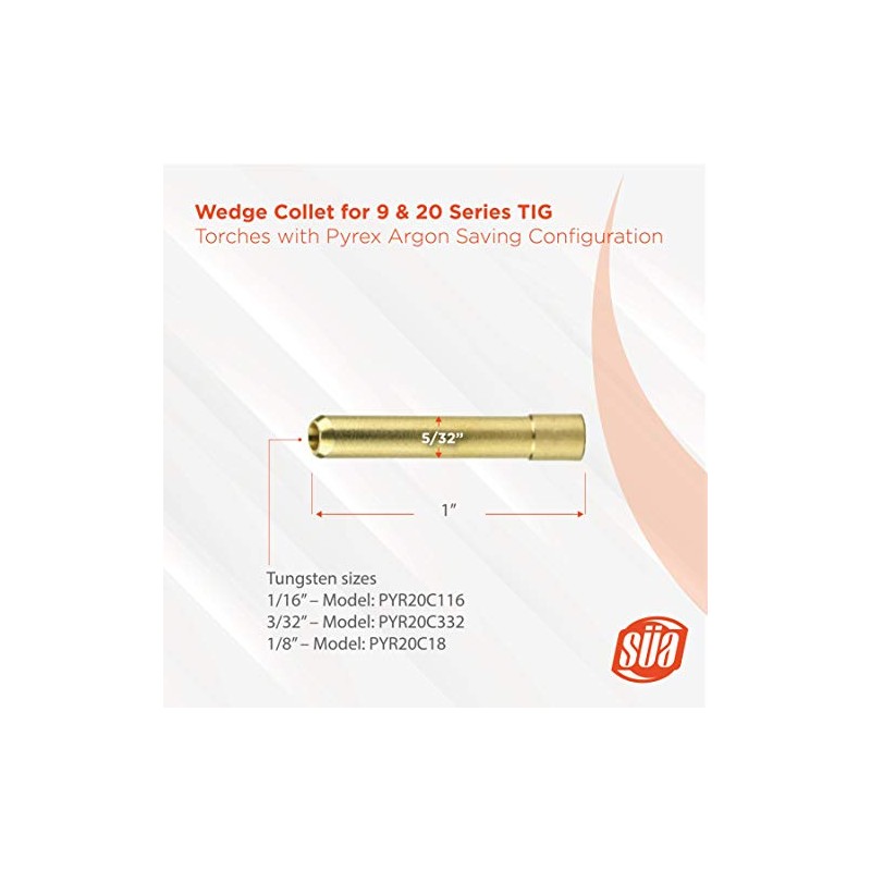 SÜA - Wedge Collet for 9 & 20 Series TIG