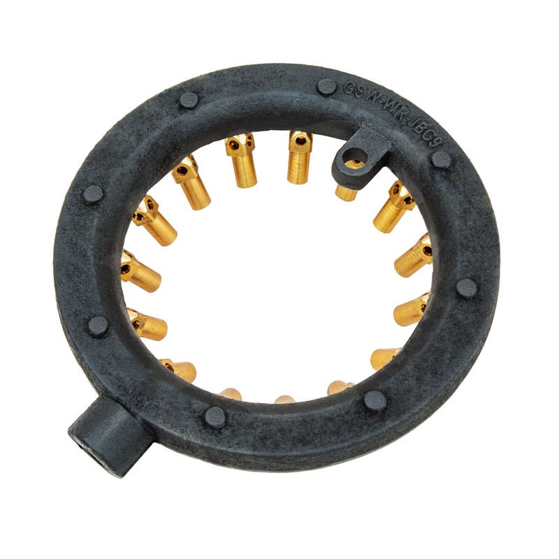 GSW Chinese Wok Range WR-JBC9NG Black 9" Speed Burner W/Cap