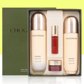 Missha Chogongjin Geumseol 2-piece special set (sap + emulsion + 2 types of interior) / 미샤 초공진 금설 2종 기획 세트 (수액+유액+2종 내장)