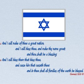 CafePress Gen 12: 2 3 Israel Flag Infant Blanket Baby Blanket, Super Soft Newborn Swaddle