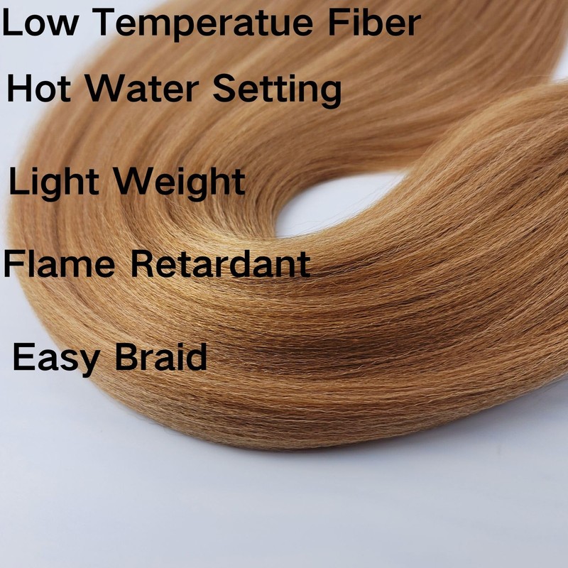 24/27 Kinky Braiding Hair Pre stretched Hypoallergenic Synthetic Ez Braid