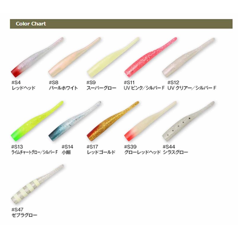 ko-moran (Cormoran) Worm Spark Slim 85 # S14 Small 鰯.