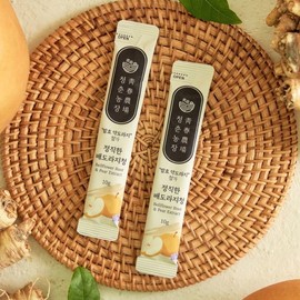 Cheongchun Nongjang 청춘농장 정직한 배도라지청 스틱 1박스 30포 Youth Farm Honest Pear and Bellflower Extract Stick 1 Box 30 Sachets