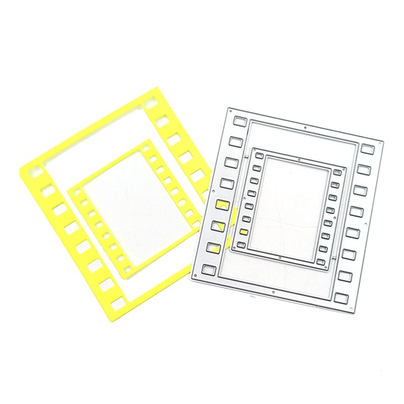 MinnowXY Rectangular Frame Metal Cutting Die e Punch Stencils Embossing