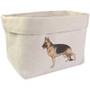 Large 'German Shepherd' Canvas Organiser/Storage Bag (OR00008172)