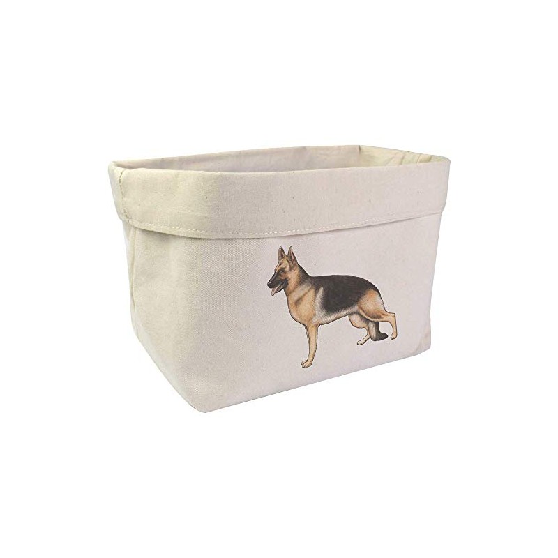 Large 'German Shepherd' Canvas Organiser/Storage Bag (OR00008172)