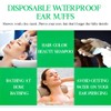 DWFEYOI Duschhauben Kunststoff Duschkappe,Haarhaube Elastische Wasserdichte Duschkappe für Salon,Spa,Reise, Heimgebrauch,Hotel,Dusche