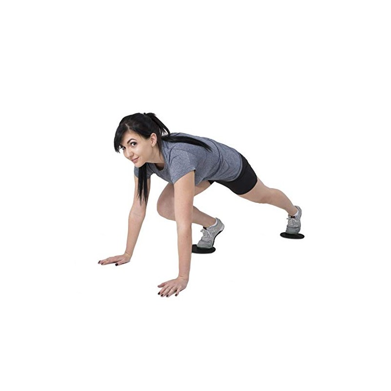 iheartsynergee Synergee Deslizamiento Discos Core Sliders. Doble Cara Uso en