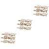 FOMIYES Sets Fashion Hair Clips for Women Girls Letter Hairpin
