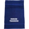 ShirtShop-Saar Rudern Trainerin; Badetuch Sport, dunkelblau