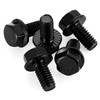 1/4-20 x 1/2" Flanged Hex Head Bolts Flange Hexagon Screws,