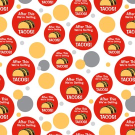 GRAPHICS & MORE After This We're Getting Tacos Premium Gift Wrap Wrapping Paper Roll