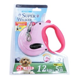 ハンドラー 伸縮リードN 2S(小型犬用) ピンク